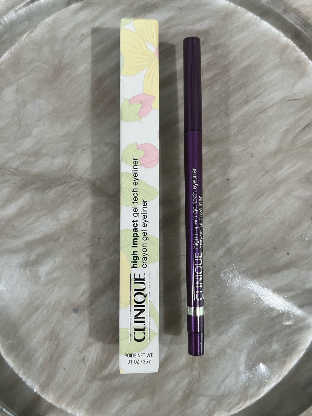 NEW Clinique High Impact Gel Tech Eyeliner Ultra Pigmented Sparkling Amethyst 08 - Picture 4 of 8